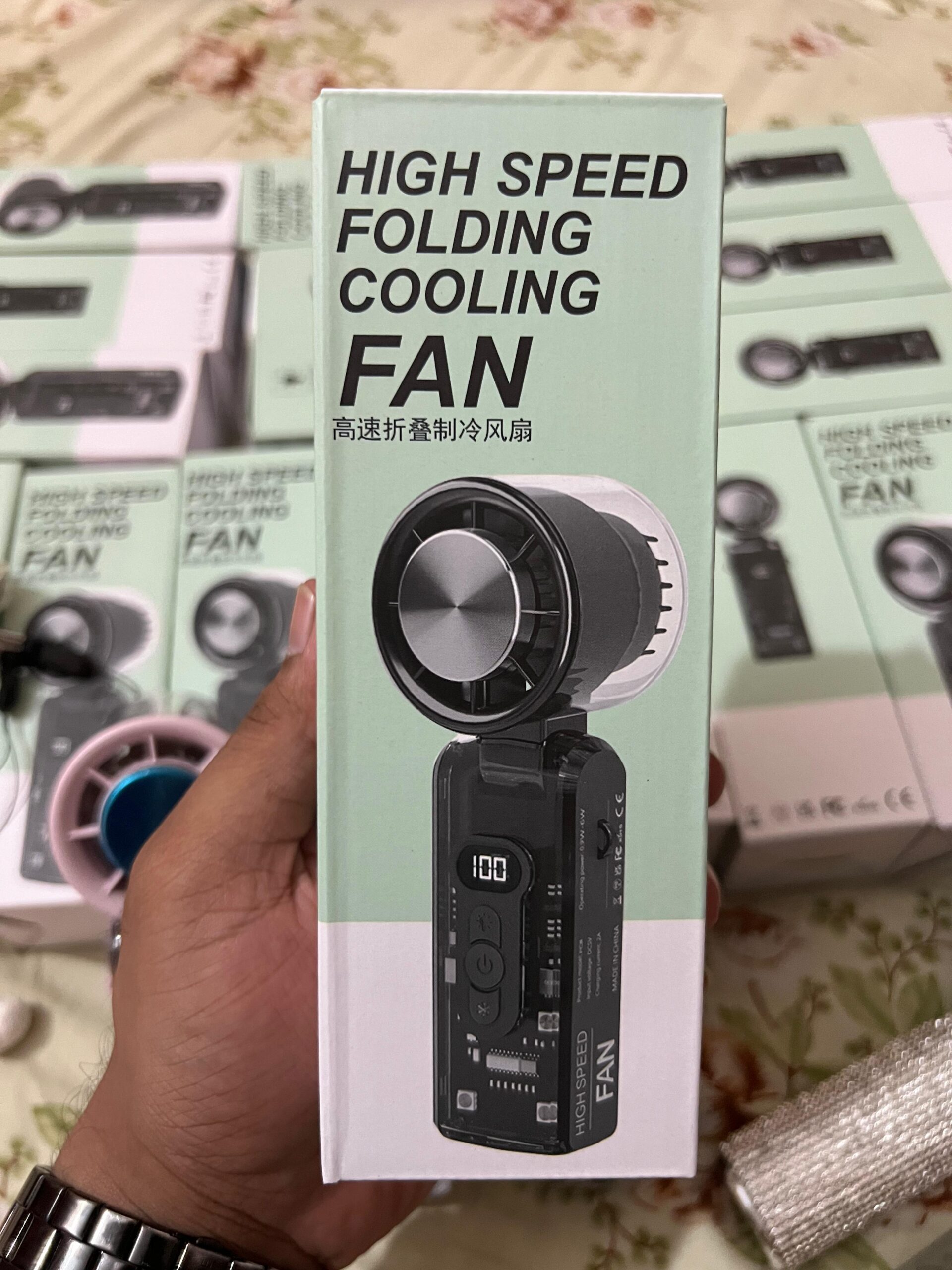High-Speed Folding Cooling Fan (Model-FC8) - Image 4
